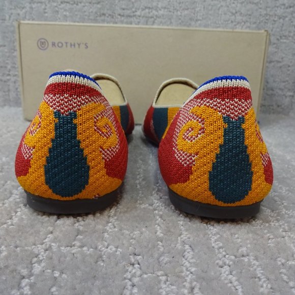 Rothys The Loafers Moroccan Amber Round Toe Slip on Shoes Multiple Sizes - Picture 4 of 9